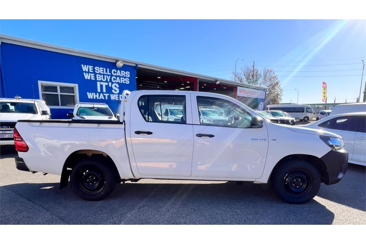 2022 Toyota Hilux Workmate TGN121R Rear Wheel Drive