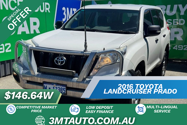2016 Toyota Landcruiser Prado GX GDJ150R