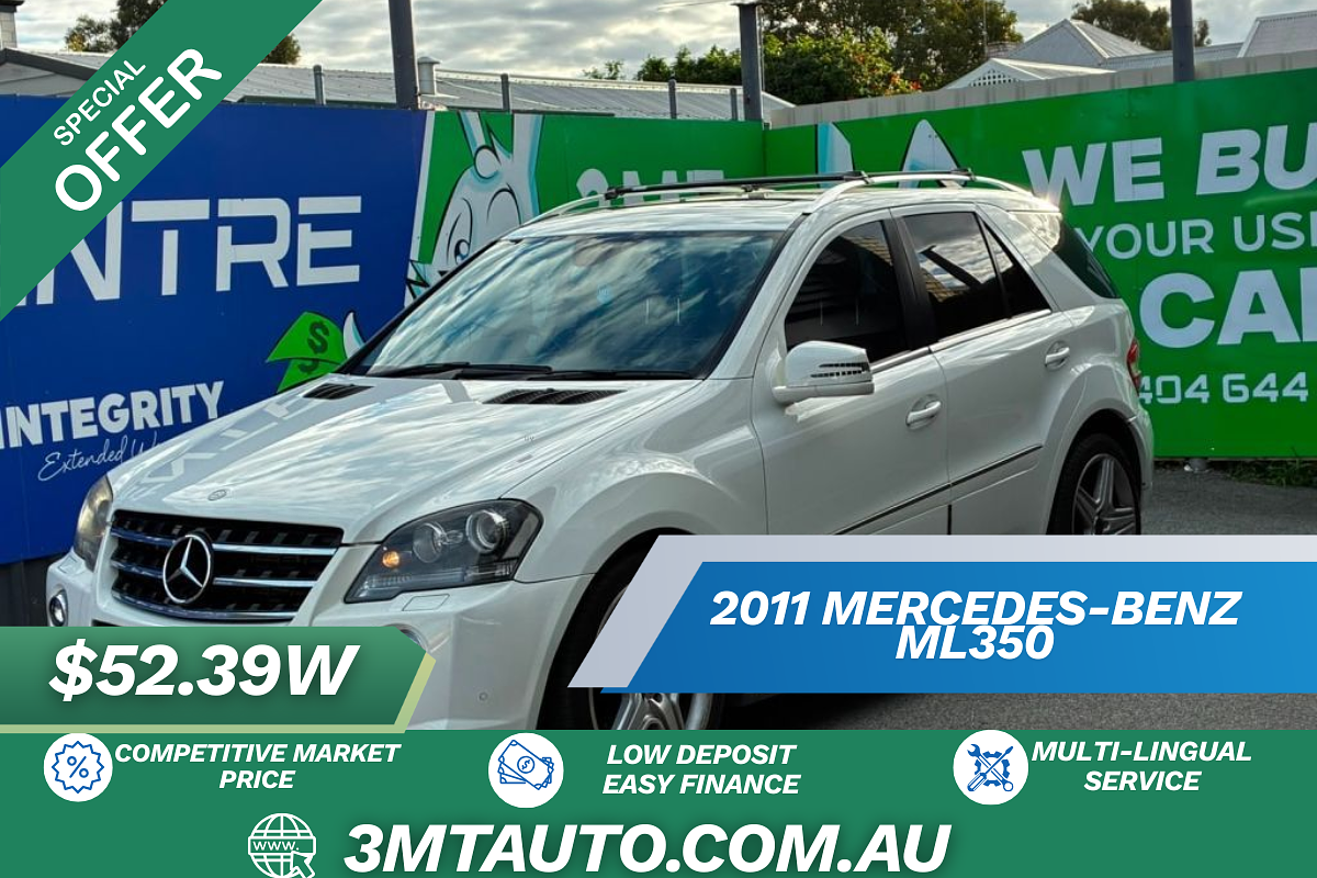 2011 Mercedes-Benz M-Class ML350 CDI BlueEFFICIENCY W164