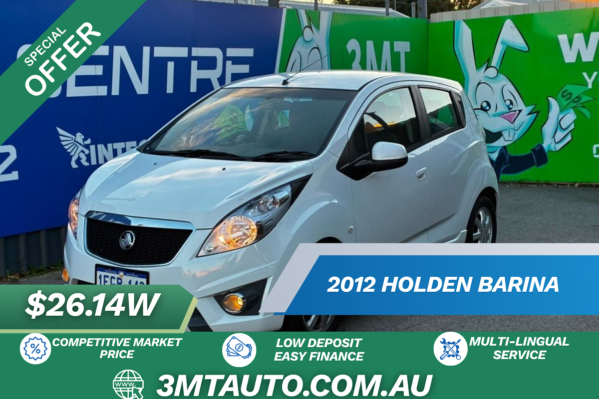 2012 Holden Barina Spark CD MJ