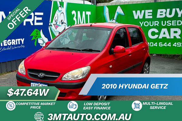 2010 Hyundai Getz S TB