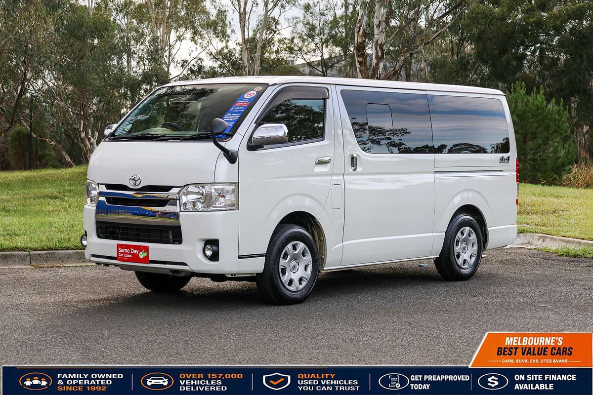 2014 Toyota Hiace KDH206 4WD Super GL KDH201R LWB