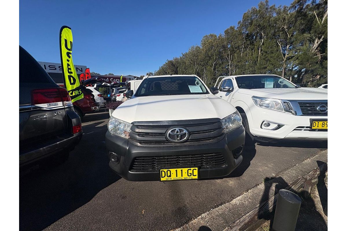 2017 Toyota Hilux Workmate TGN121R Rear Wheel Drive