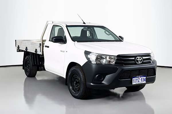 2018 Toyota Hilux Workmate TGN121R Rear Wheel Drive