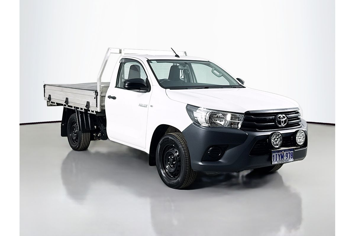 2017 Toyota Hilux Workmate TGN121R Rear Wheel Drive