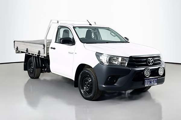 2017 Toyota Hilux Workmate TGN121R Rear Wheel Drive