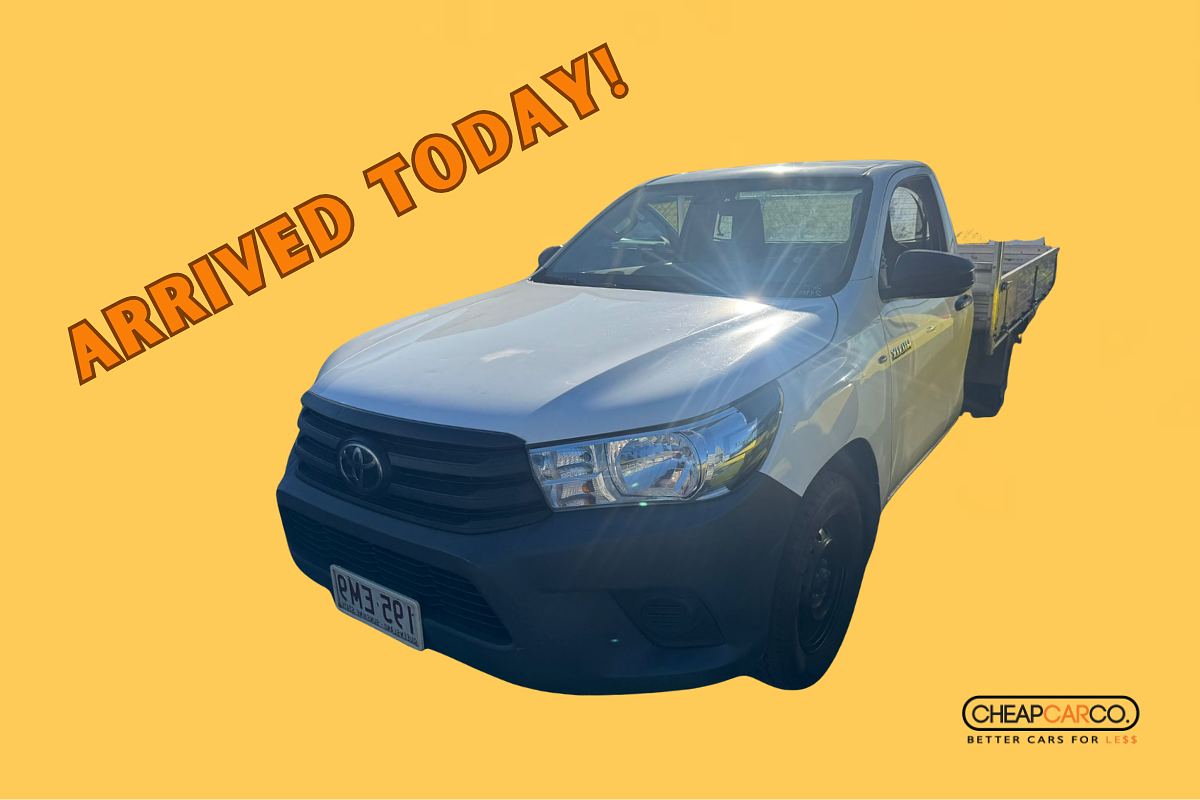 2022 Toyota Hilux Workmate TGN121R Rear Wheel Drive