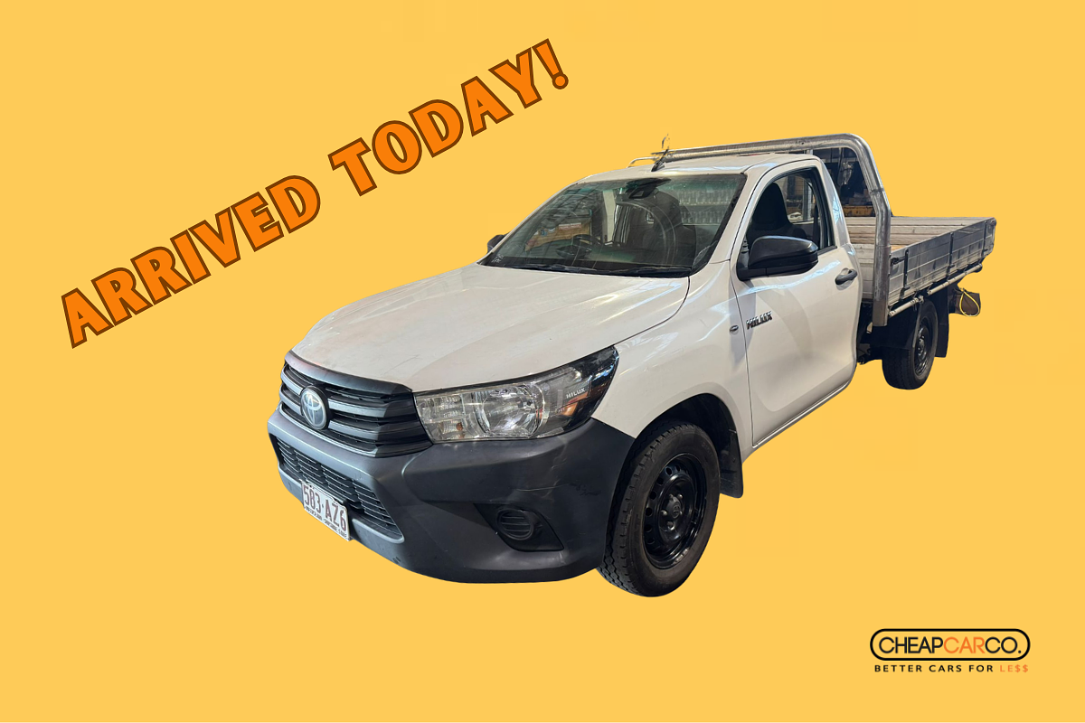 2021 Toyota Hilux Workmate TGN121R Rear Wheel Drive