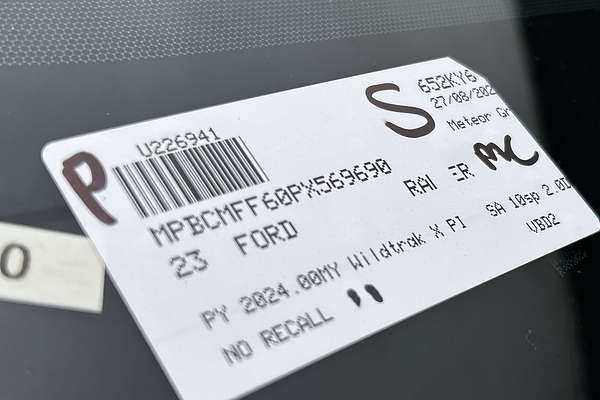 2023 Ford Ranger Wildtrak X 4X4 2.0L thumb-23