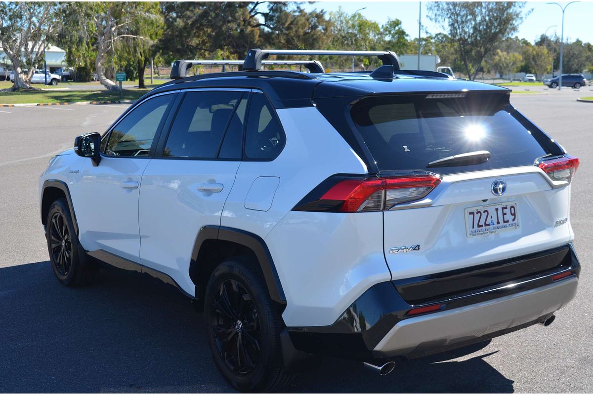 SOLD 2023 Toyota RAV4 XSE AXAH52R in Frosted White with Eclipse
