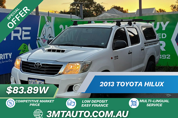 2013 Toyota Hilux SR KUN26R 4X4