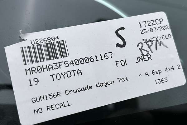 2019 Toyota Fortuner Crusade GUN156R thumb-23