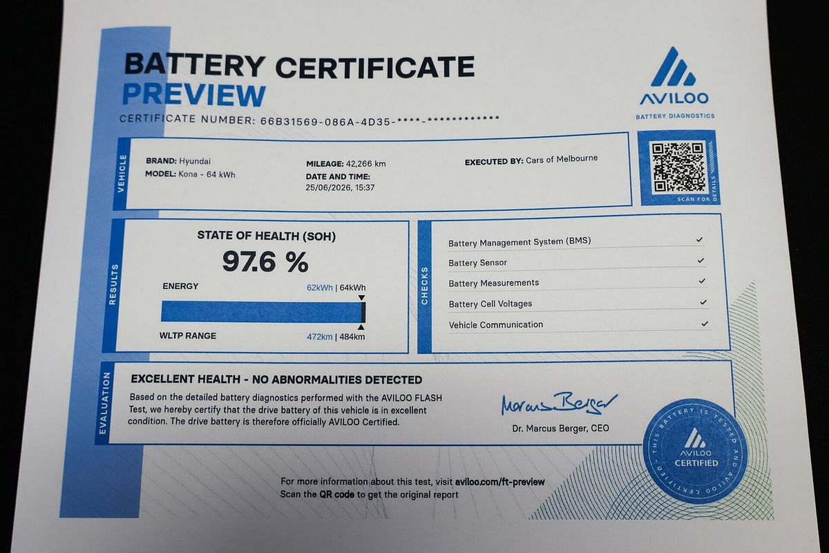 2022 Hyundai Kona Electric Elite OS.V4