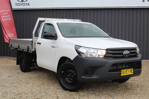 2021 Toyota Hilux Workmate TGN121R Rear Wheel Drive