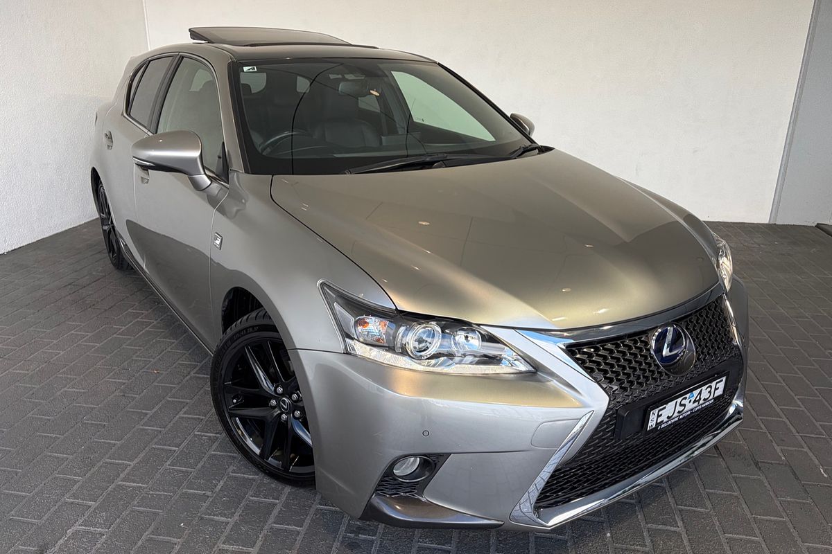 2017 Lexus CT CT200h F Sport ZWA10R