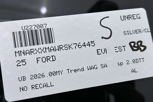 2025 Ford Everest Trend 2.0L thumb-23