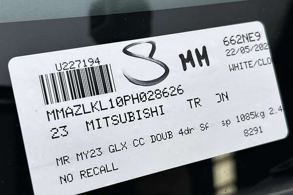 2023 Mitsubishi Triton GLX MR 4X4 thumb-22