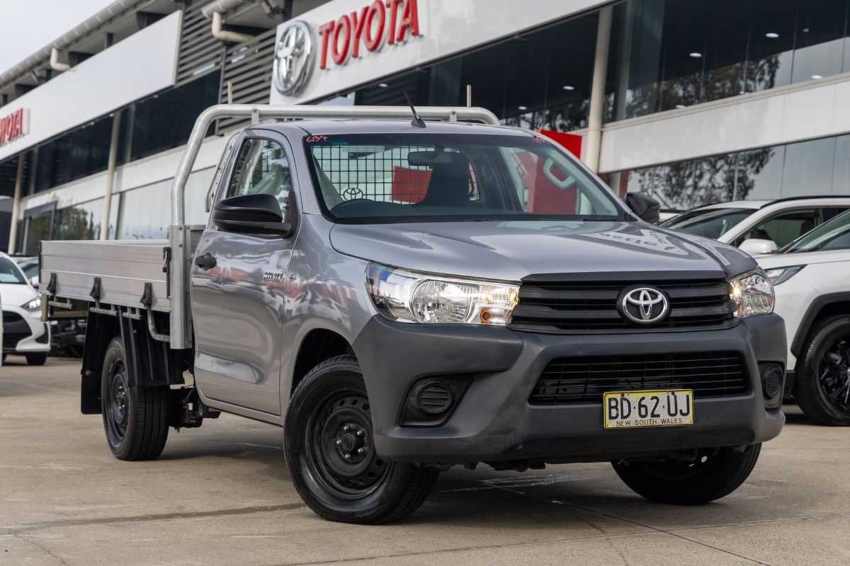 2016 Toyota Hilux Workmate TGN121R Rear Wheel Drive
