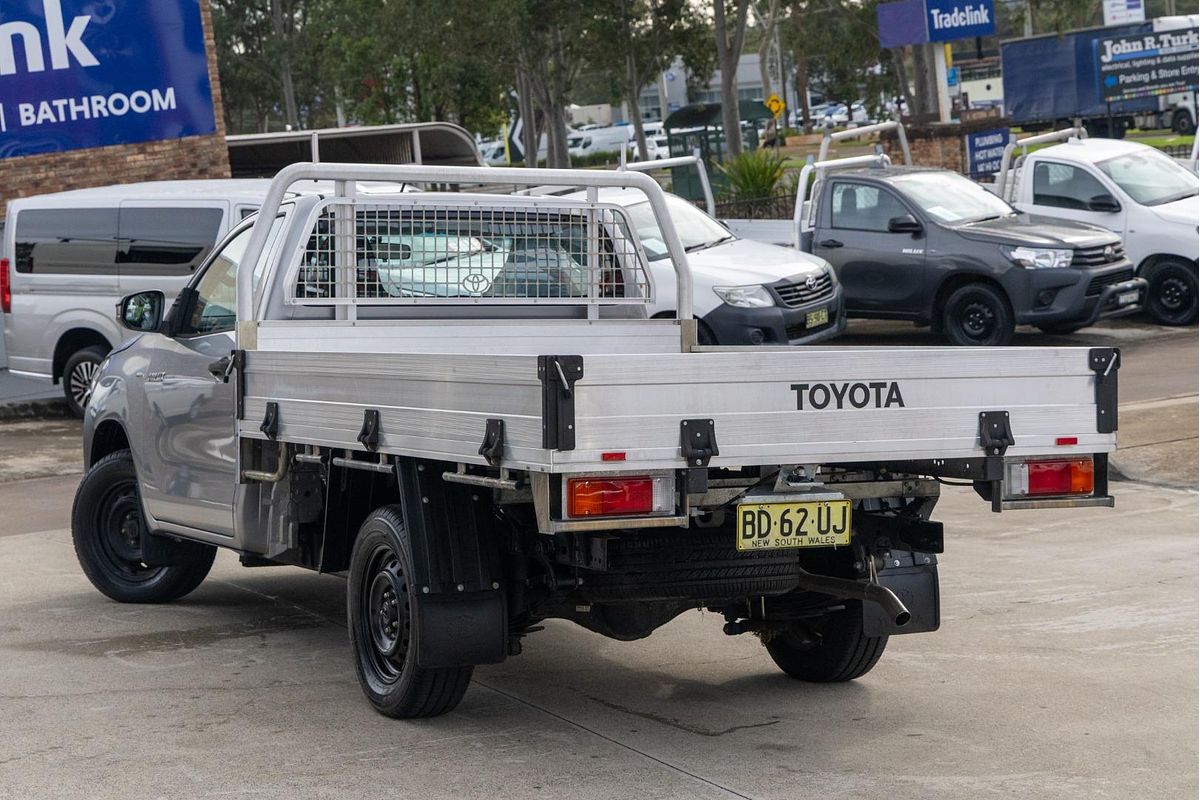 2016 Toyota Hilux Workmate TGN121R Rear Wheel Drive
