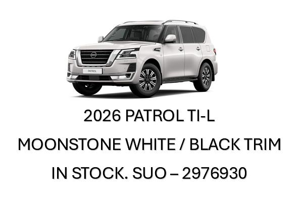 2026 Nissan Patrol Ti-L Y62