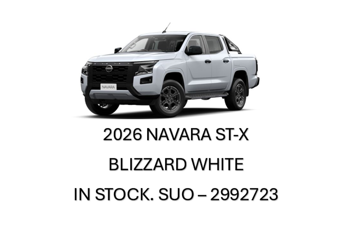 2026 Nissan Navara ST-X D27 4X4