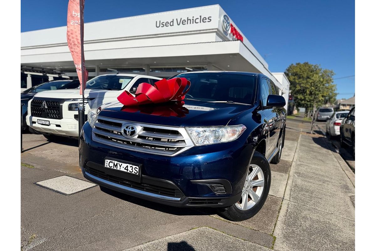 2013 Toyota Kluger KX-R GSU45R
