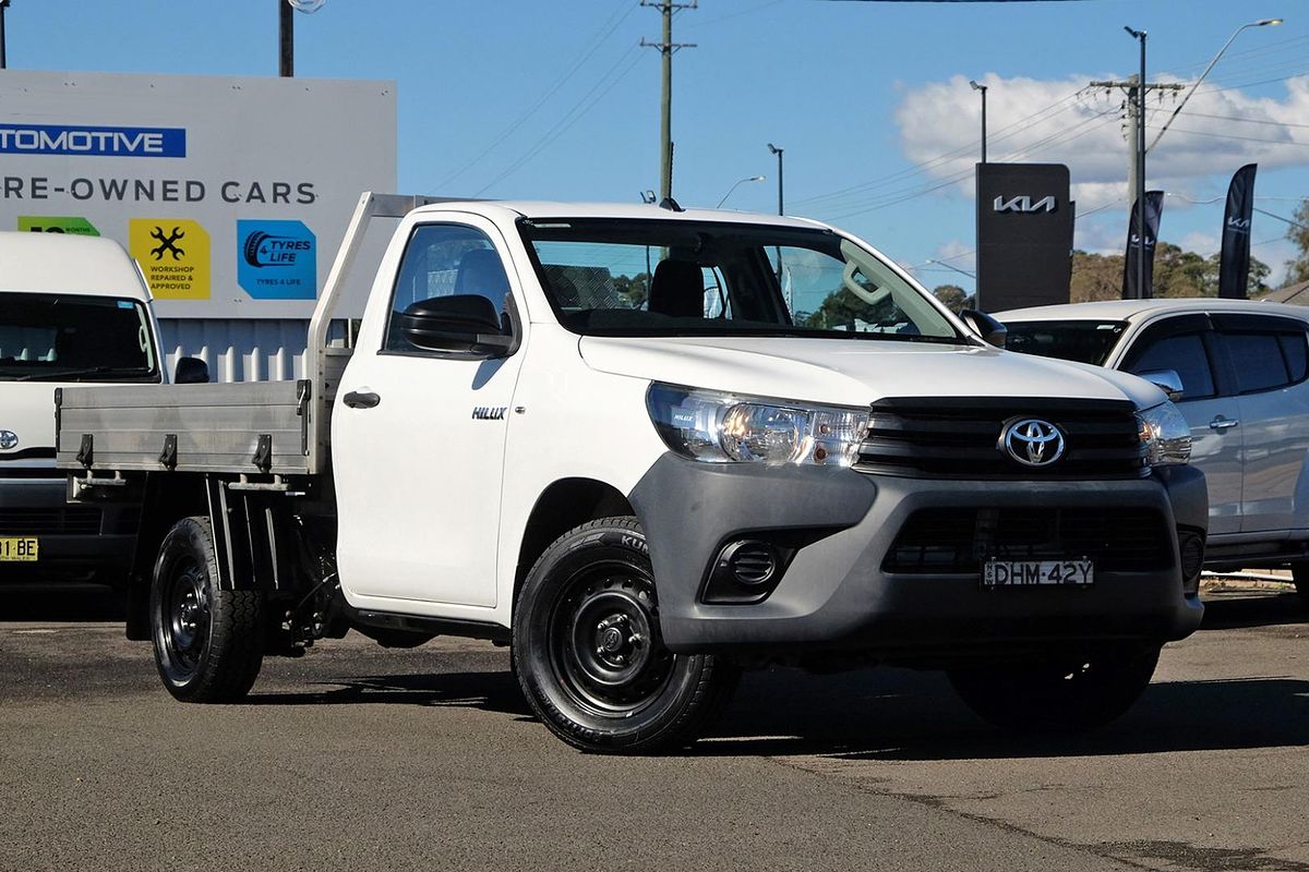 2016 Toyota Hilux Workmate TGN121R Rear Wheel Drive