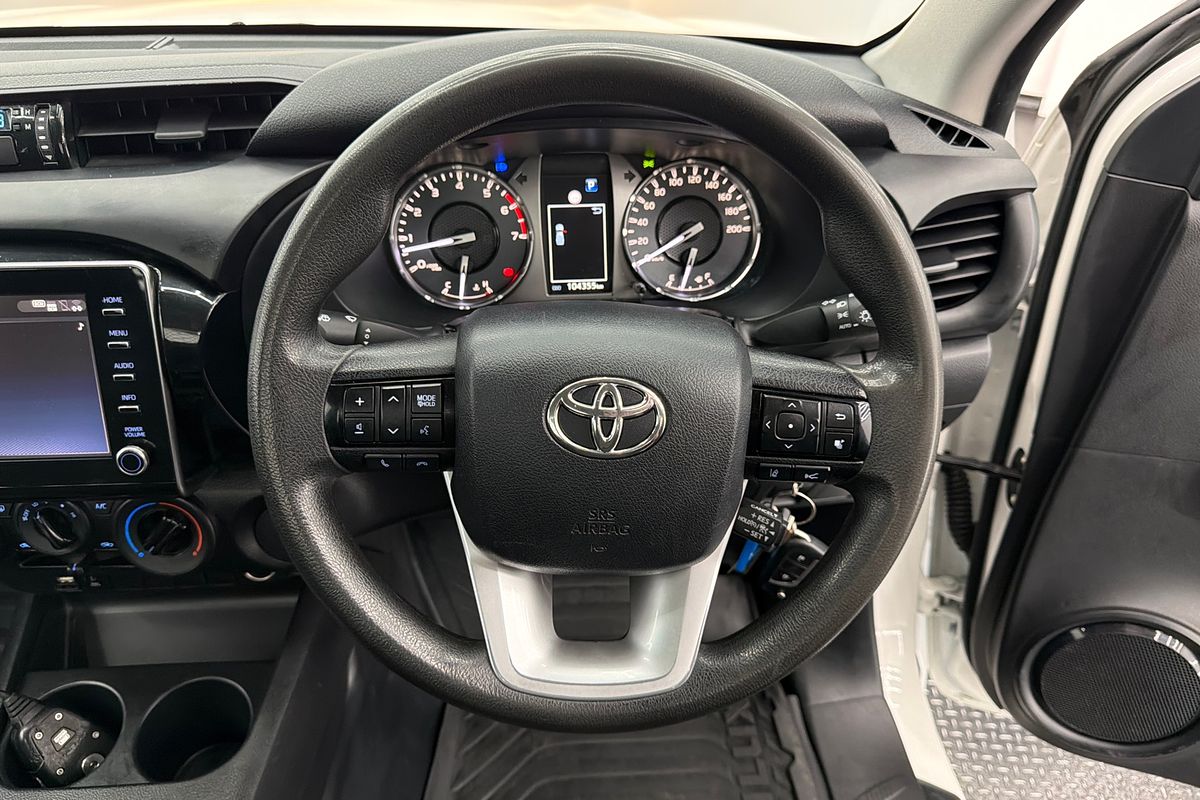 2021 Toyota Hilux Workmate TGN121R Rear Wheel Drive