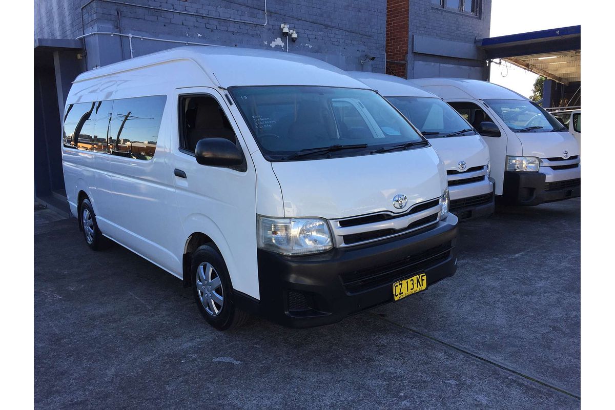 2011 Toyota Hiace COMMUTER TRH223R MY11 UPGRADE