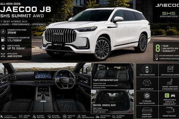 2026 OMODA JAECOO J8 SHS Summit
