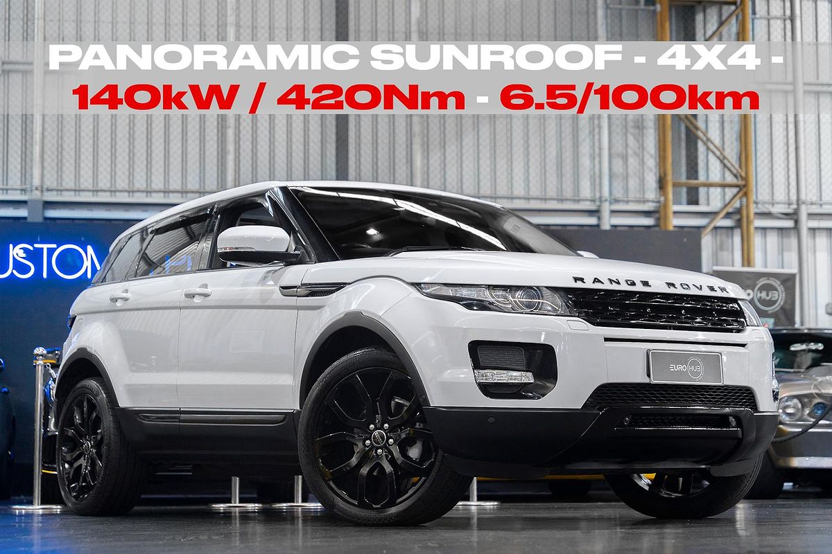 2012 Land Rover Range Rover Evoque SD4 Pure L538