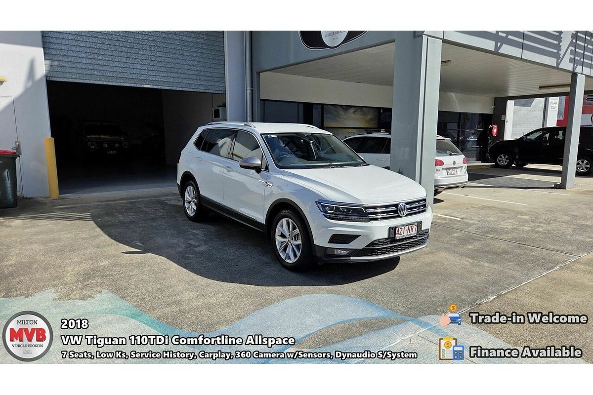 2018 Volkswagen Tiguan 110TDI Comfortline Allspace 5N