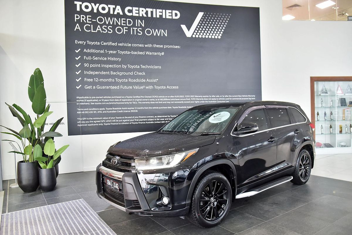 2019 Toyota Kluger Black Edition GSU50R