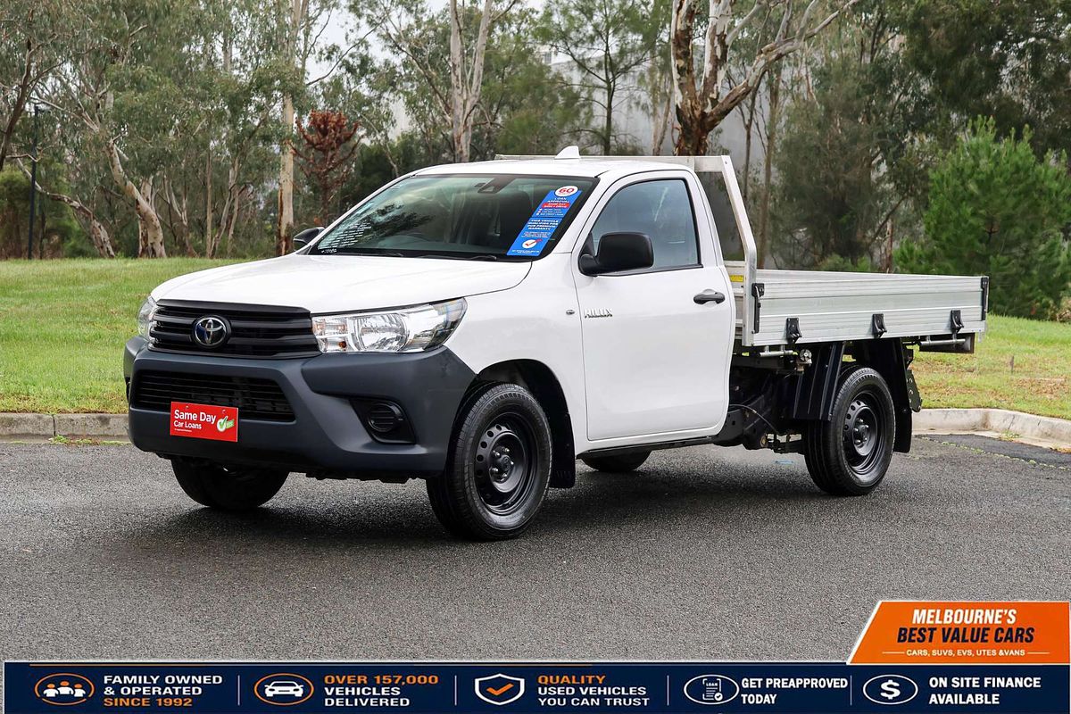 2022 Toyota Hilux Workmate TGN121R Rear Wheel Drive