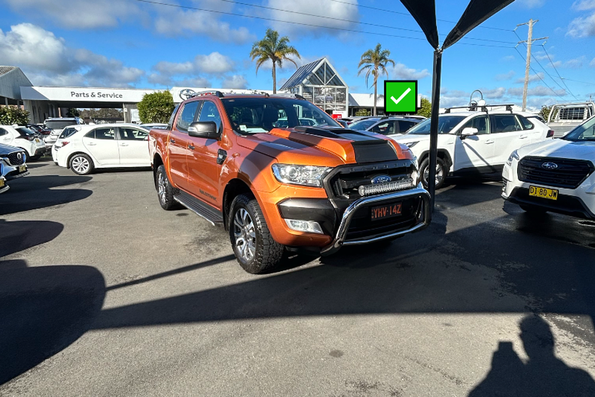 2017 Ford Ranger Wildtrak PX MkII 4X4 3.2L