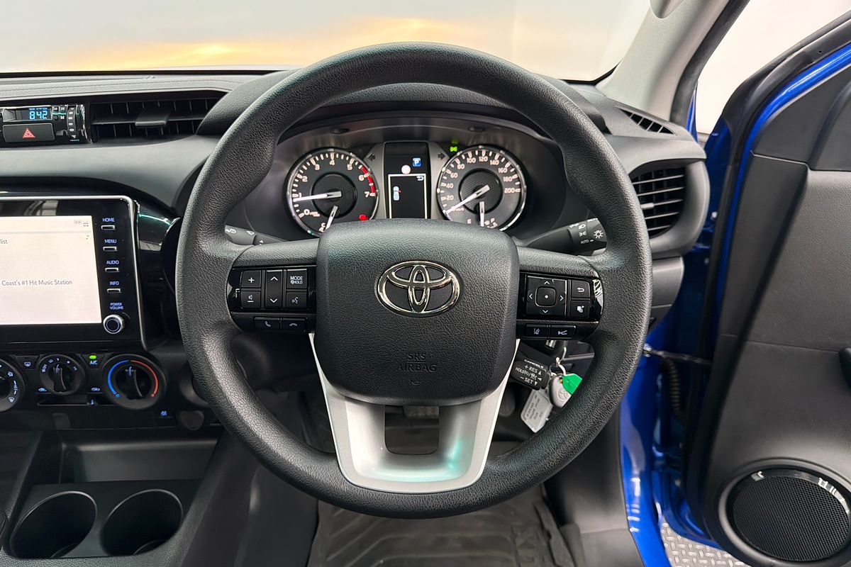 2022 Toyota Hilux Workmate TGN121R Rear Wheel Drive