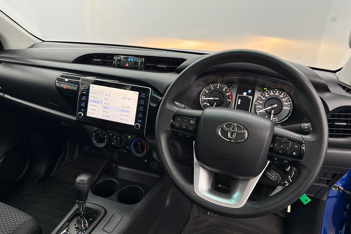 2022 Toyota Hilux Workmate TGN121R Rear Wheel Drive