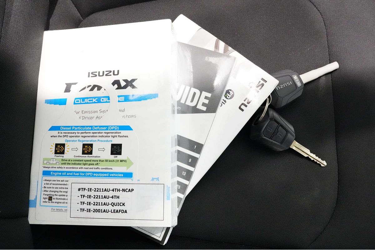 2022 Isuzu D-MAX SX High Ride Rear Wheel Drive