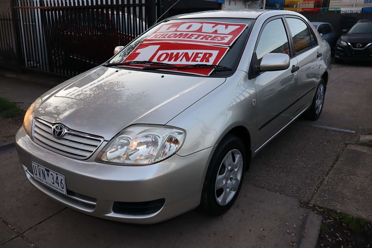 2005 Toyota Corolla Ascent ZZE122R