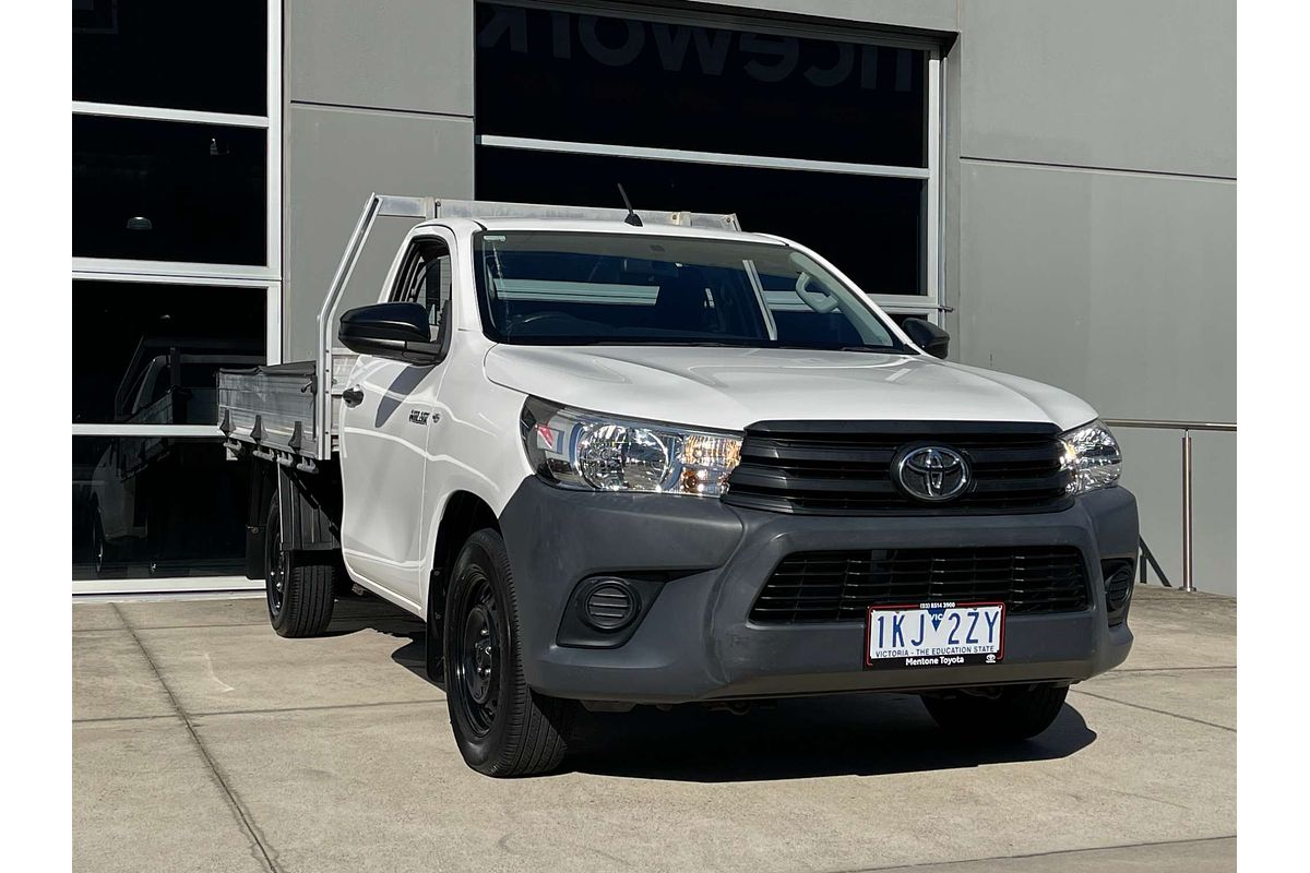 2017 Toyota Hilux Workmate TGN121R Rear Wheel Drive