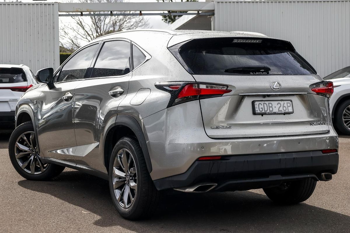 2016 Lexus NX NX200t F Sport AGZ15R