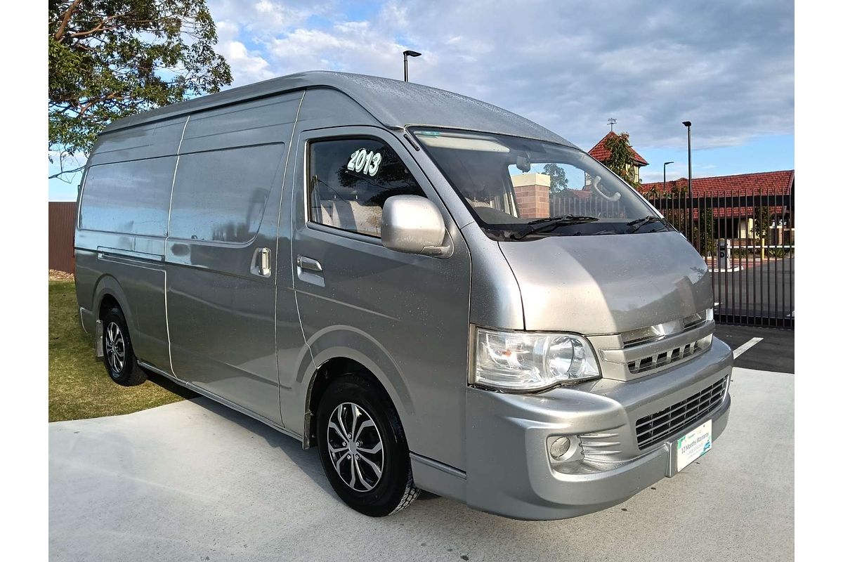 2013 Toyota Hiace TRH221R ELWB High Roof