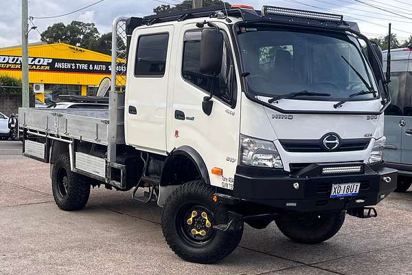 2022 Hino 300 Series 817 Crew 4X4 MWB