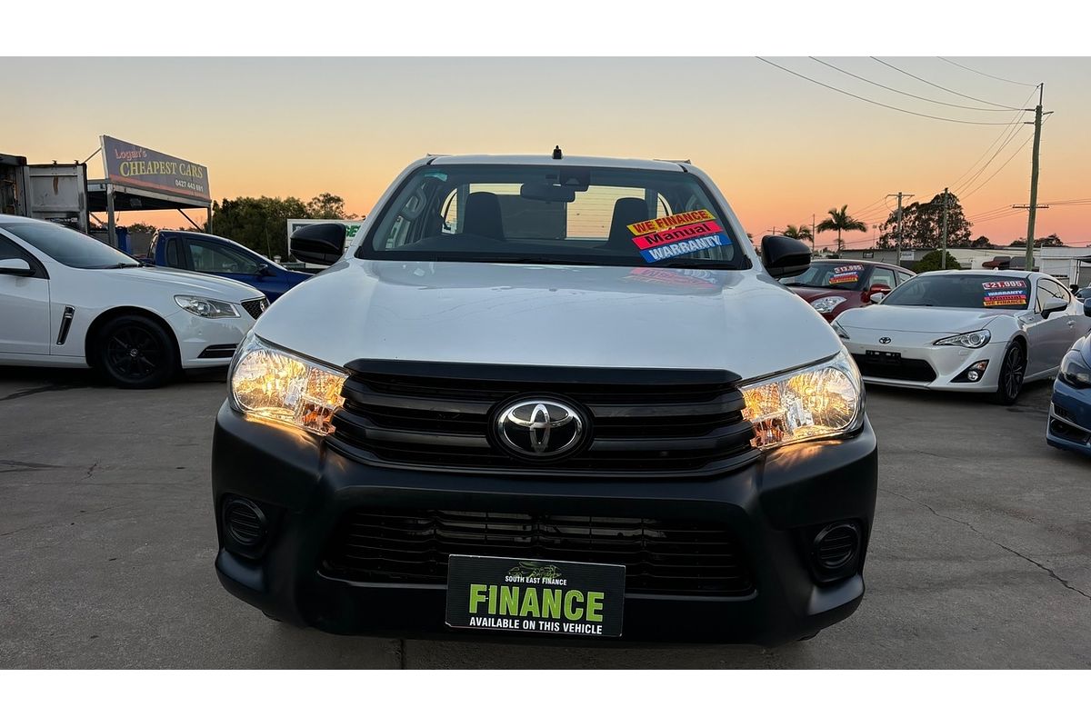 2020 Toyota Hilux Workmate TGN121R Rear Wheel Drive