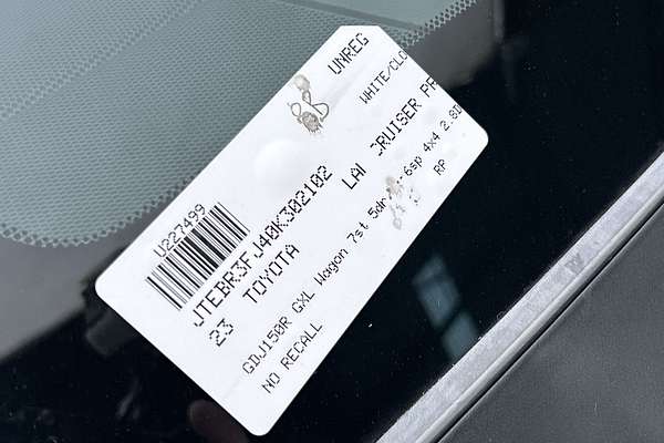 2023 Toyota Landcruiser Prado GXL GDJ150R thumb-23
