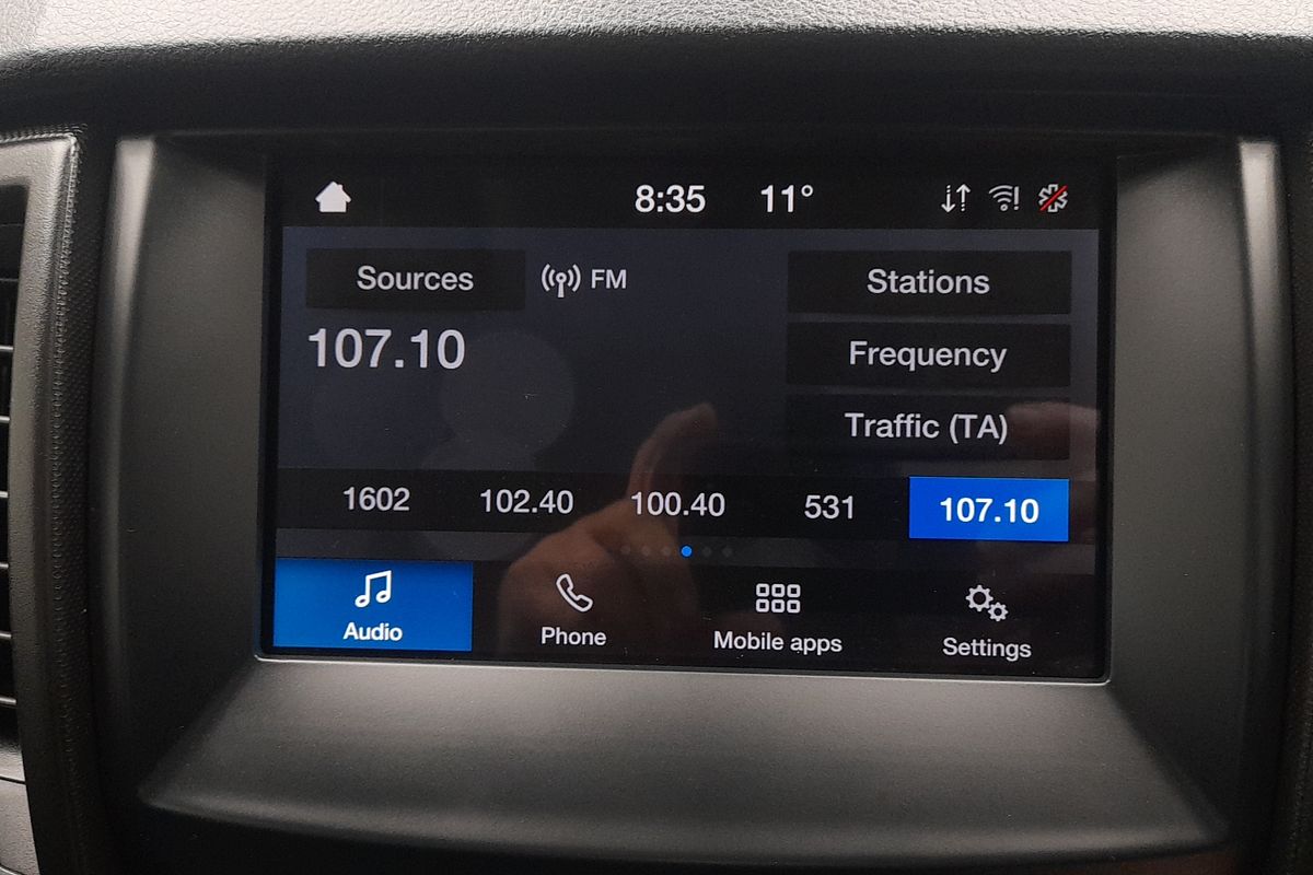 2022 Ford Ranger XL Hi-Rider PX MkIII Rear Wheel Drive 2.2L