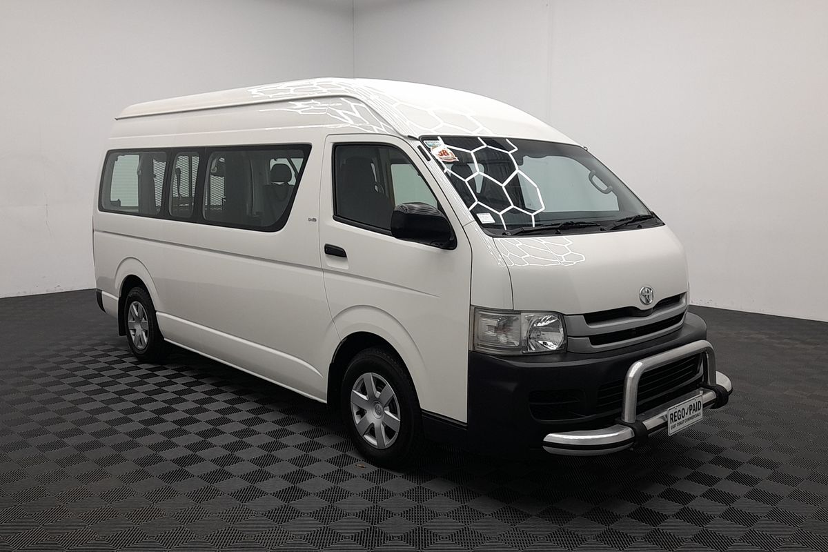 2009 Toyota Hiace Commuter KDH223R ELWB High Roof