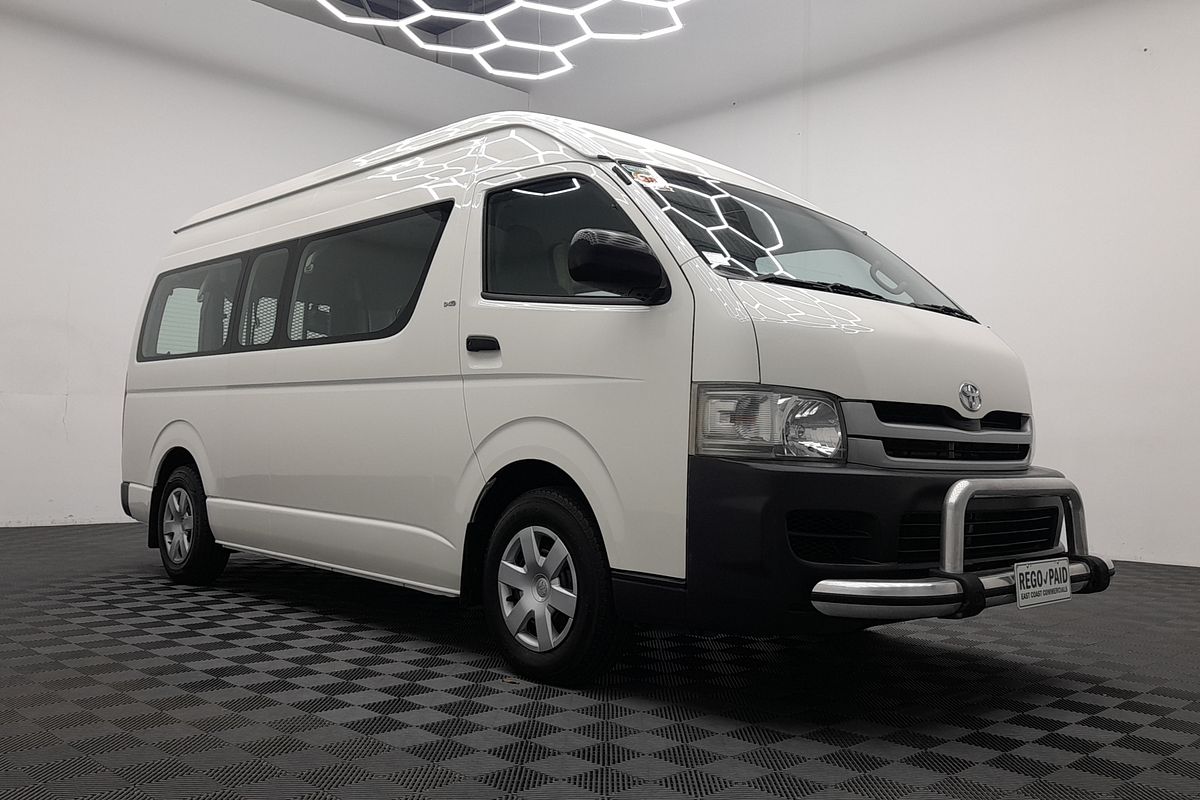 2009 Toyota Hiace Commuter KDH223R ELWB High Roof
