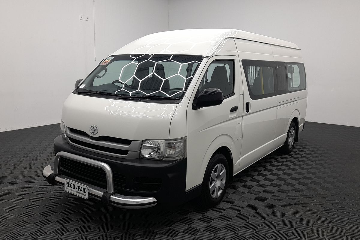 2009 Toyota Hiace Commuter KDH223R ELWB High Roof