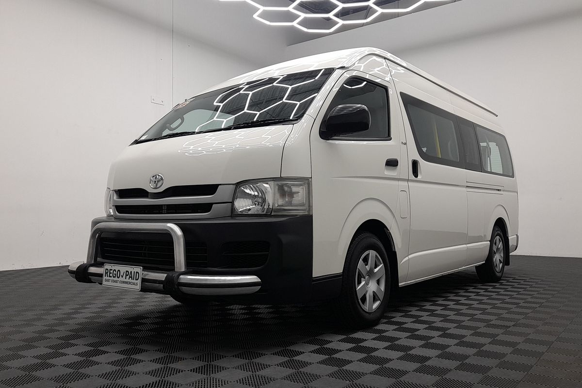 2009 Toyota Hiace Commuter KDH223R ELWB High Roof